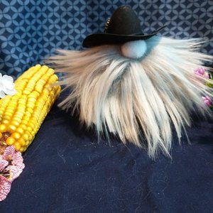 Gnome Little Cowboy   5" X 4 1/2"
